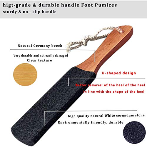 Kinepi Foot Scrubber Pedicure Foot File Pumice Stone,Professional Pedicure Su...