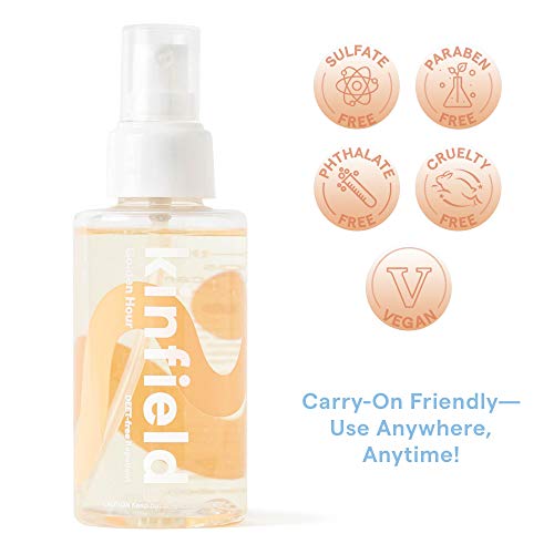 Kinfield Golden Hour DEET-Free Natural Repellent - Plant Based Essential Oil ...