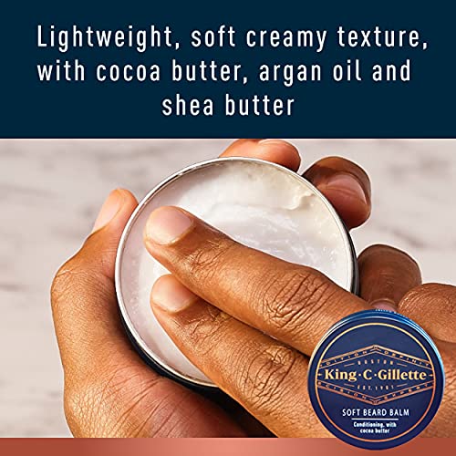 King C. Gillette Complete Men's Beard Care Gift Kit, Double Edge Safety Razor...