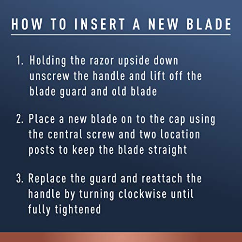 King C. Gillette Double Edge Safety Razor Blades 10 count, Stainless Steel Pl...