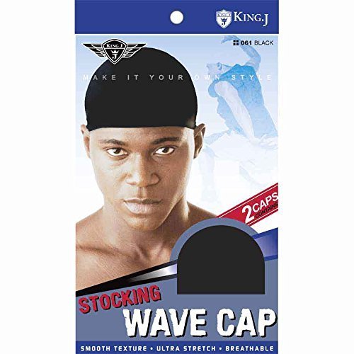 (6 Pack) King J –Stocking Wave Cap #061