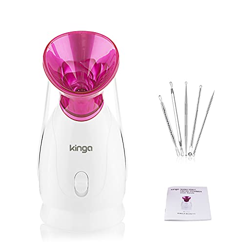 Facial Steamer Face Steamer KINGA Hot Mist Skin Moisturizing Opening Skin Por...