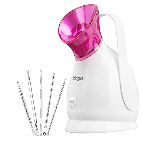 Facial Steamer Face Steamer KINGA Hot Mist Skin Moisturizing Opening Skin Por...