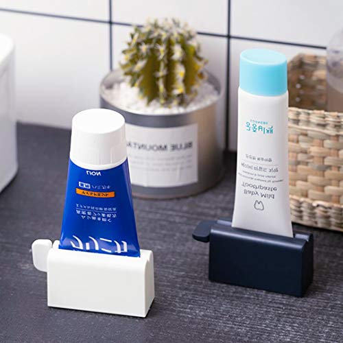 KINGOU Toothpaste Squeezer Minimalist Tube Squeezer Dispenser ABS Tube Squeez...