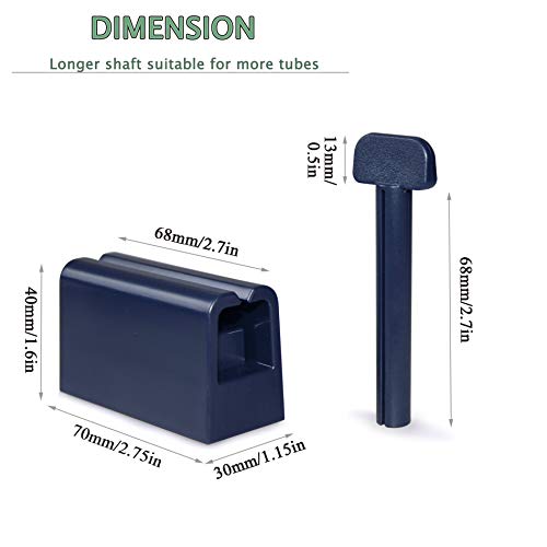 KINGOU Toothpaste Squeezer Minimalist Tube Squeezer Dispenser ABS Tube Squeez...