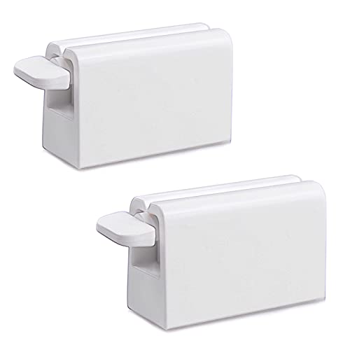 KINGOU Toothpaste Squeezer Minimalist Tube Squeezer Dispenser ABS Tube Squeez...