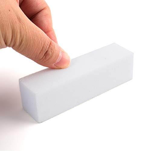 Kingrol 40 Pack Nail Buffer Blocks, 4-Way Nail Files Sanding Blocks Manicure ...