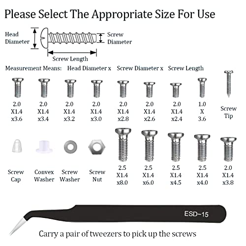 Kingsdun Eyeglass Repair Kit, Professional Glasses Precision Screwdriver Tool...