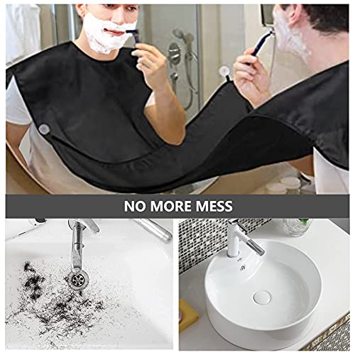 Kingsmile Beard Bib, Waterproof Shave Apron, Beard Apron for Shaving and Trim...