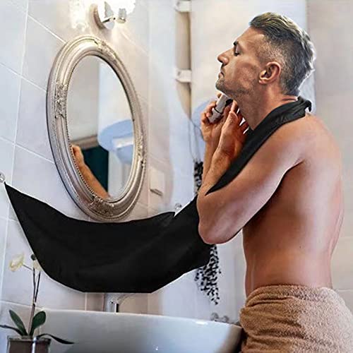 Kingsmile Beard Bib, Waterproof Shave Apron, Beard Apron for Shaving and Trim...