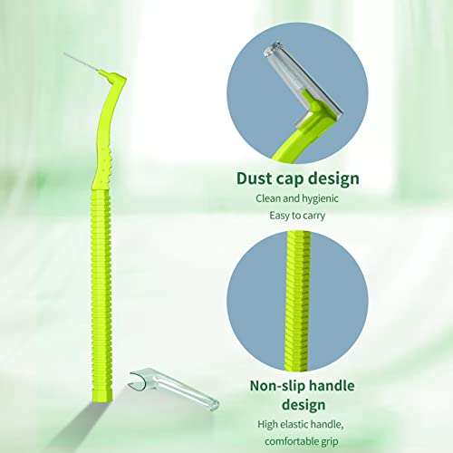 32 Count Interdental Brush Cleaners Dental Brushes Toothpick Tooth Flossing H...