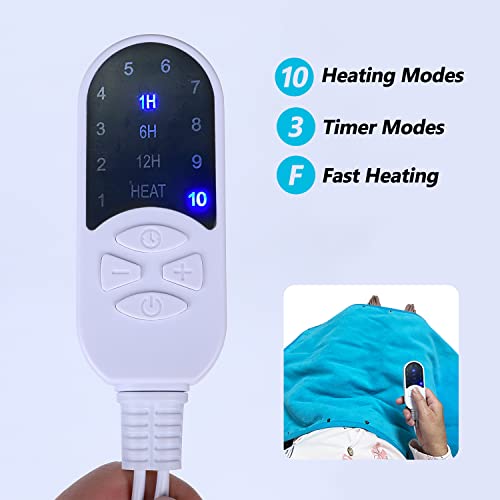 Kingvilla Electric Heating Pad or Foot Warmer for Moist & Dry Therapy - Extra...