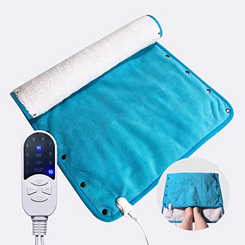 Kingvilla Electric Heating Pad or Foot Warmer for Moist & Dry Therapy - Extra...