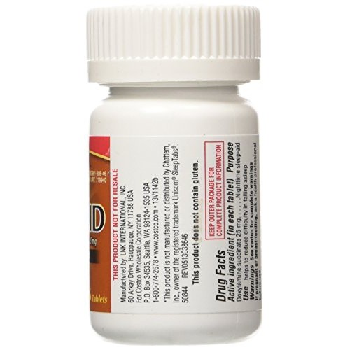 KIRKLAND SIGNATURE Sleep Aid Doxylamine Succinate 25 Mg X Tabs (53201812) No ...