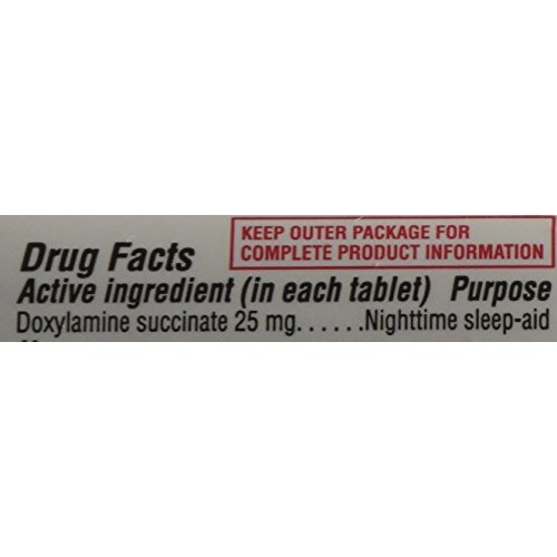 KIRKLAND SIGNATURE Sleep Aid Doxylamine Succinate 25 Mg X Tabs (53201812) No ...