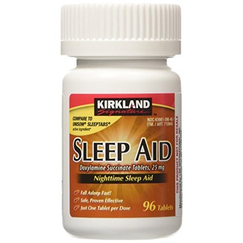 KIRKLAND SIGNATURE Sleep Aid Doxylamine Succinate 25 Mg X Tabs (53201812) No ...
