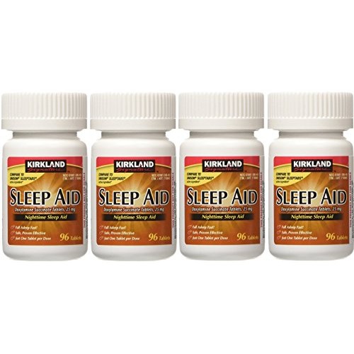 Sleep Aid Succinate 25 Mg 4 Bottles X 96 Tabs