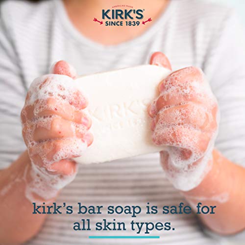 Castile Bar Soap by Kirk’s | Natural Soap for Men, Women & Children | Premium...