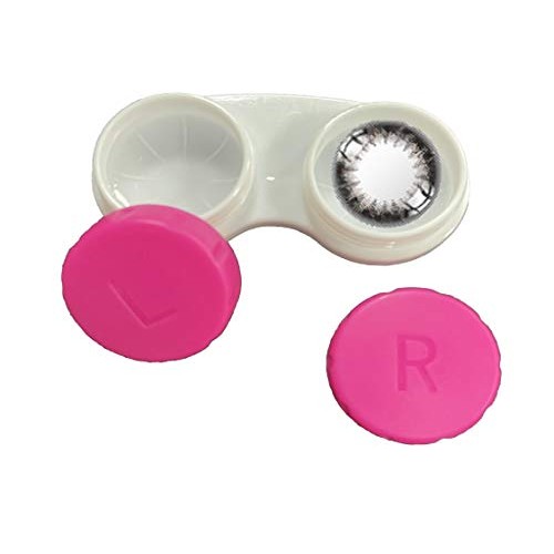 KISEER 12 Pack Colourful Contact Lens Case Box Holder Container Soak Storage Kit