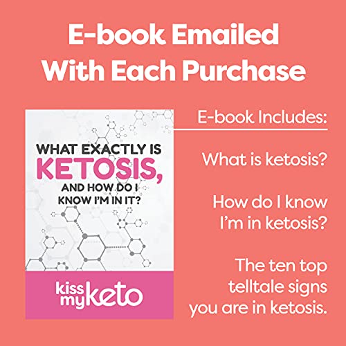 Kiss My Keto Blood Meter Kit for Ketosis Testing — 1 x Keto Meter (Pre-Calibr...