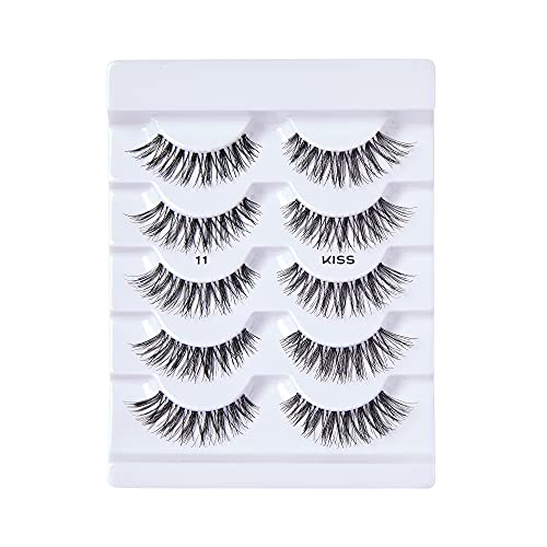 KISS Products So Wispy Lashes, 5 Pair (Package May Vary)