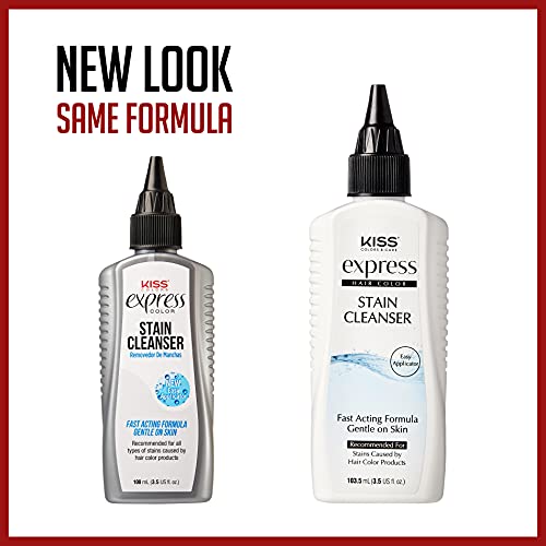 Kiss Express Semi-Permanent Hair Color 100mL (3.5 US fl.oz) (1 Count, Stain C...