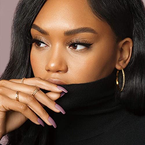 KISS Gel Fantasy Ready-to-Wear Press-On Gel Nails, “Stick Together”, Long, Da...