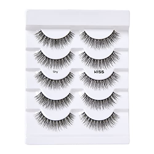 KISS Looks So Natural False Eyelashes Multipack, Lightweight & Comfortable, N...