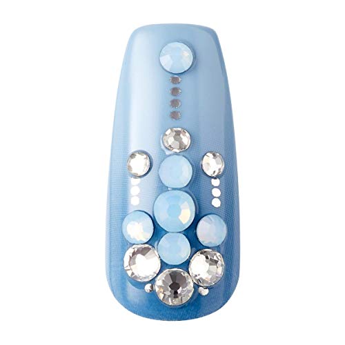 KISS Masterpiece One-Of-A-Kind Luxe Mani, Long Length, Premium Acrylic Fake N...