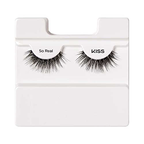 KISS MLBB My Lash But Better Everyday Wearable Volume False Eyelashes with Su...