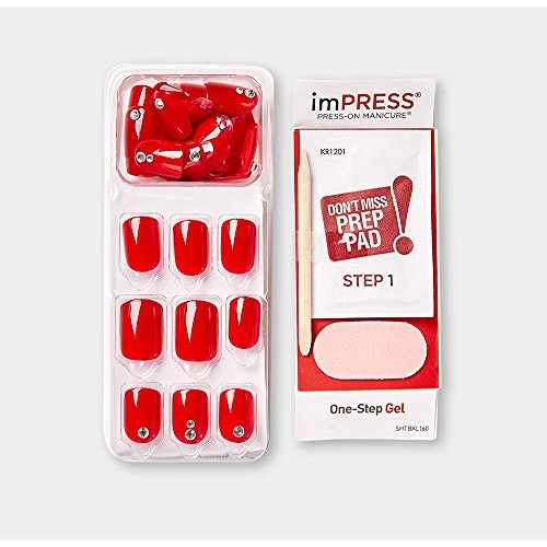 Kiss Products Tweetheart False Nail, 30 NAILS including 6 accents