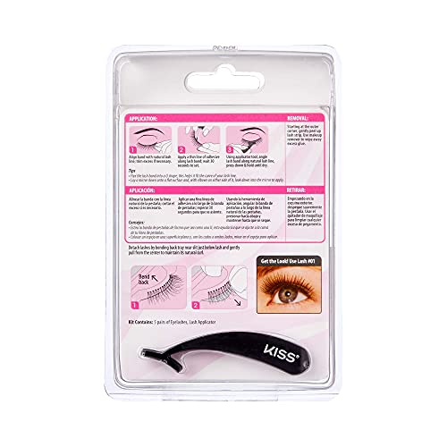 KISS So Wispy False Eyelashes Multipack #01, Full Bouncy Volume & Curl, Signa...