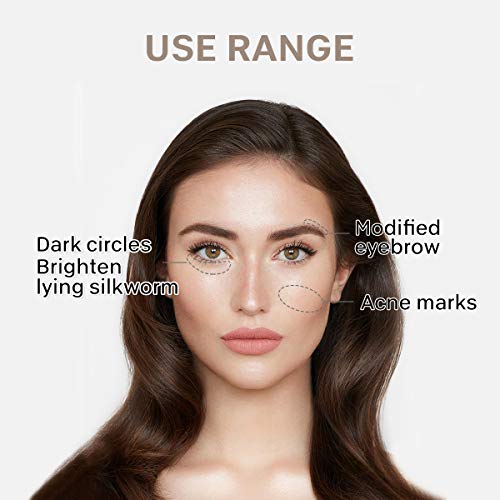 KISSIO Concealer Pencil,Under Eye Concealer,Cover Acne and Freckles,Brightene...