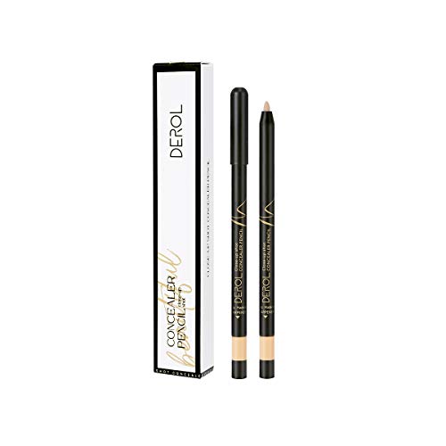 KISSIO Concealer Pencil,Under Eye Concealer,Cover Acne and Freckles,Brightene...