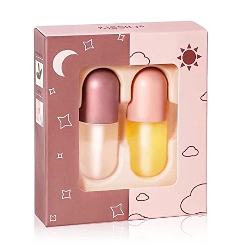 KISSIO Lip Plumper Set,Natural Lip Plumper,Lip Care, Lip Plumper Gloss,Lip Mo...