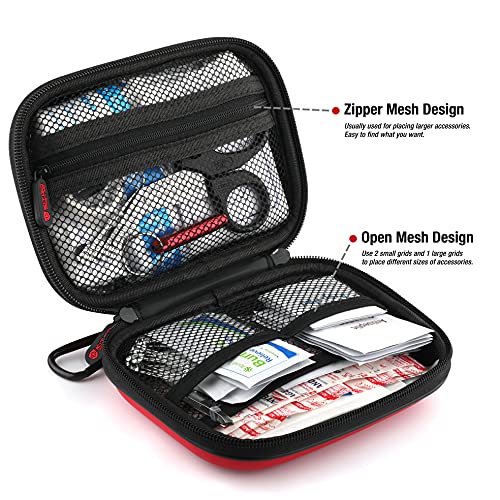 All Purpose First Aid with Essential 101 Pcs First Aid Supplies Small Waterpr...