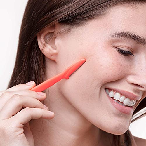 Kitsch Pro Dermaplaning Tool Set - Facial Hair Removal for Women, Face Razors...