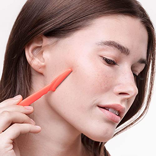 Kitsch Pro Dermaplaning Tool Set - Facial Hair Removal for Women, Face Razors...