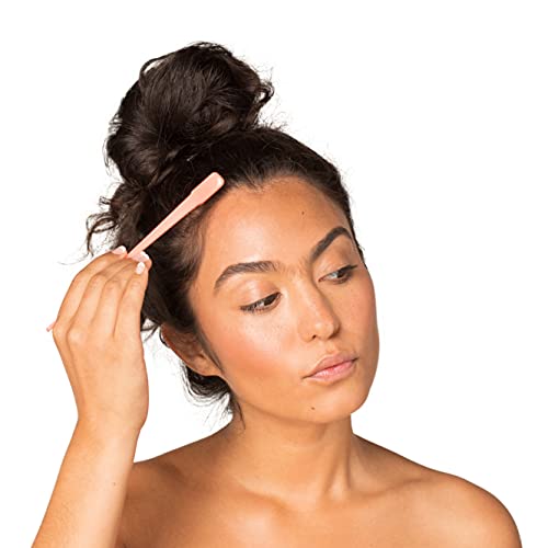 Kitsch Pro Dual Hair Edge Brush and Teasing Comb Brush Set, 2-in-1 Edge Contr...