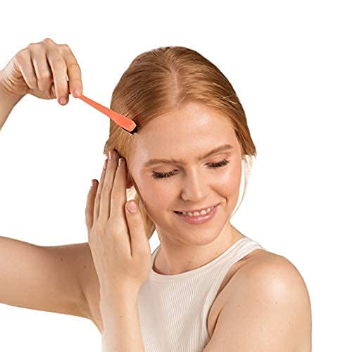 Kitsch Pro Dual Hair Edge Brush and Teasing Comb Brush Set, 2-in-1 Edge Contr...