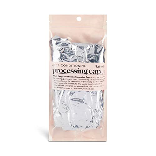 Kitsch Pro Reusable Processing Cap for Hair, Deep Conditioning Cap, Coloring ...