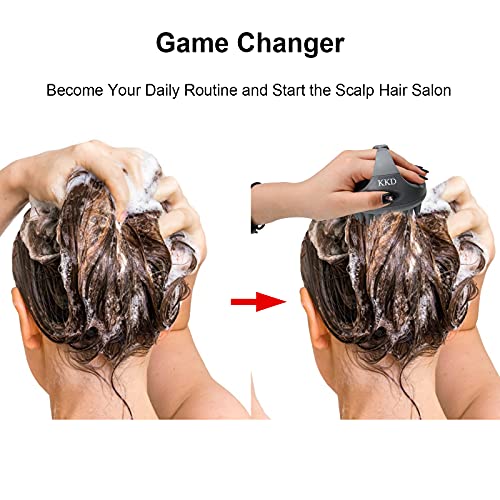 Hair Scalp Massager Shampoo Brush,KKD Scalp Care Hair Brush with Soft Silicon...