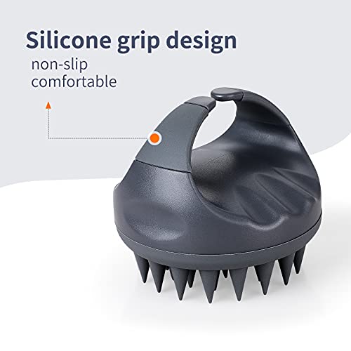 Hair Scalp Massager Shampoo Brush,KKD Scalp Care Hair Brush with Soft Silicon...