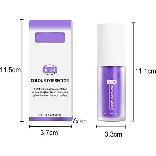 V34 Color Correction Tooth Whitening Sensitive Tooth Toothpaste, Tooth Cleani...