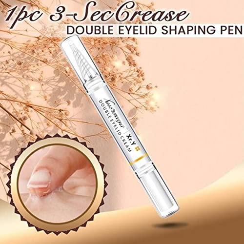 KKNC 3-Second Crease Double Eyelid Pen, Double Eyelid Glue, Long Lasting Natu...