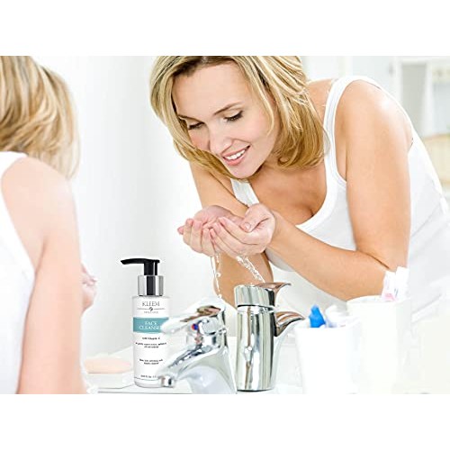 Anti Aging Facial Cleanser - Vitamin C Face Wash - Breakout & Blemish - Clear...