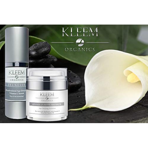 Anti Aging Skin Care Kits - Women Beauty Gifts: Vitamin C Serum with Hyaluron...