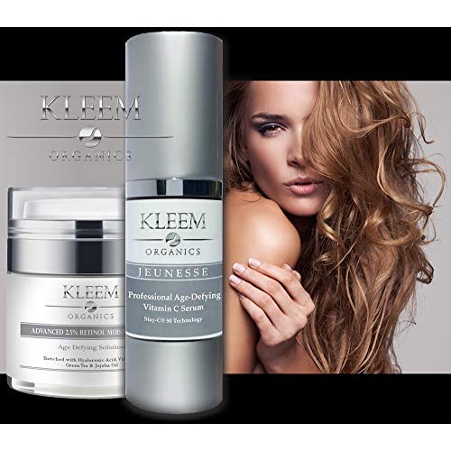 Anti Aging Skin Care Kits - Women Beauty Gifts: Vitamin C Serum with Hyaluron...