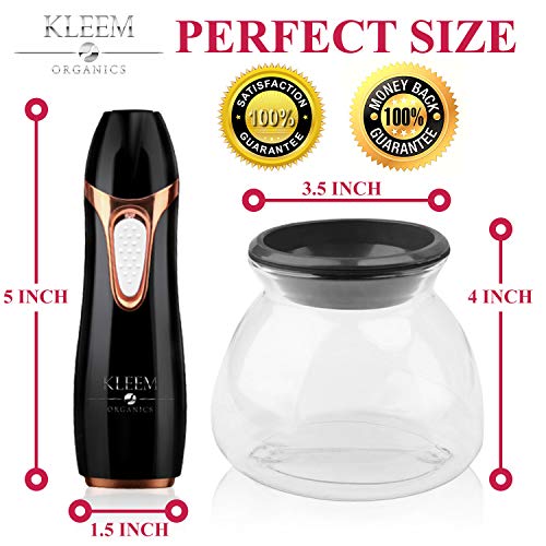 Makeup Brush Cleaner and Dryer Machine, Electric Cosmetic Automatic Brush Spi...