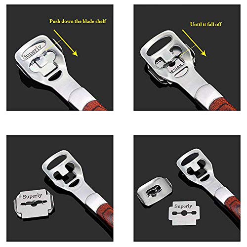 Foot Care Pedicure Callus Shaver Hard Skin Remover,Foot Callus Remover,Callus...